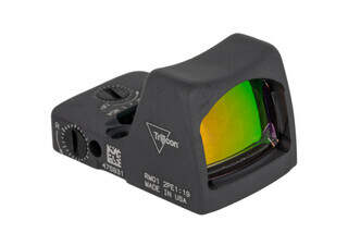 Trijicon RMR Type 2 Adjustable LED Reflex sight features a 3.25 MOA reticle and sniper grey cerakote finish